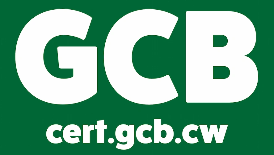 キュラソーライセンスのGCB認証ロゴ