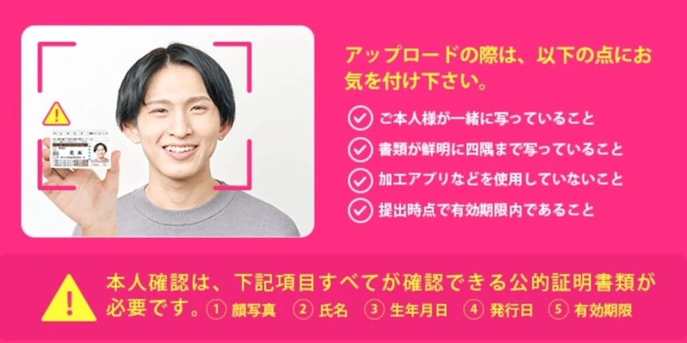 ミラクルカジノ身分証明書